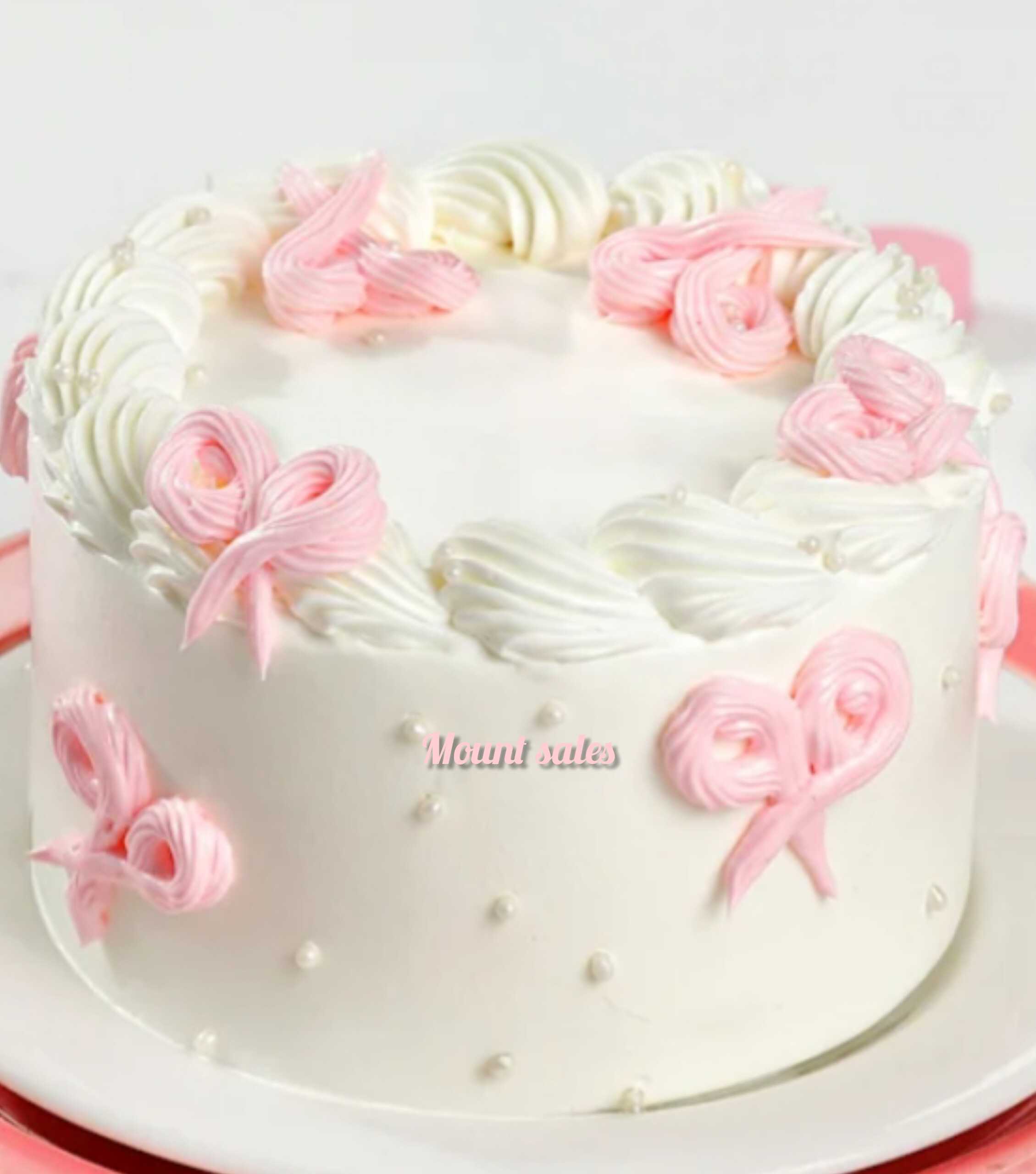 Premium RED N White Velvet Cake